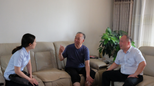 集團公司走訪慰問部隊轉業(yè)老干部！