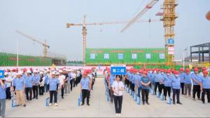 人人講安全 個個會應(yīng)急——洛陽農(nóng)副產(chǎn)品冷鏈物流中心項目安全月觀摩交流會圓滿舉行！